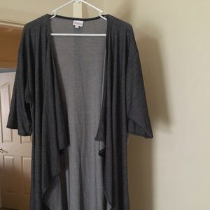 LuLaRoe Shirley, Dark Denim Blue, Size M